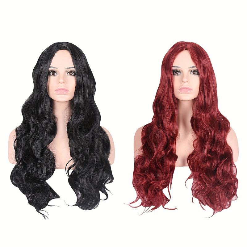 Long Curly Wig Synthetic Wig Heat Resistant Fashionable Daily Party
