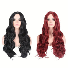 Long Curly Wig Synthetic Wig Heat Resistant Fashionable Daily Party