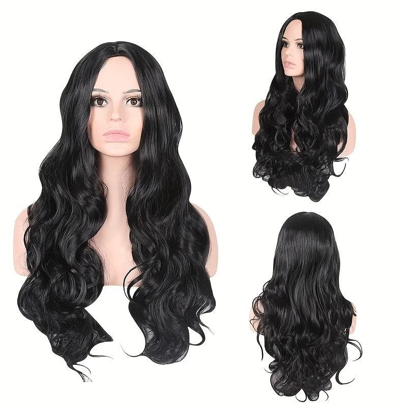 Long Curly Wig Synthetic Wig Heat Resistant Fashionable Daily Party