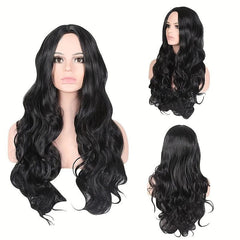 Long Curly Wig Synthetic Wig Heat Resistant Fashionable Daily Party