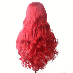 Long Curly Wig Synthetic Wig Heat Resistant Fashionable Daily Party