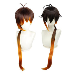 Orange Highlight Cosplay Wig with Bangs