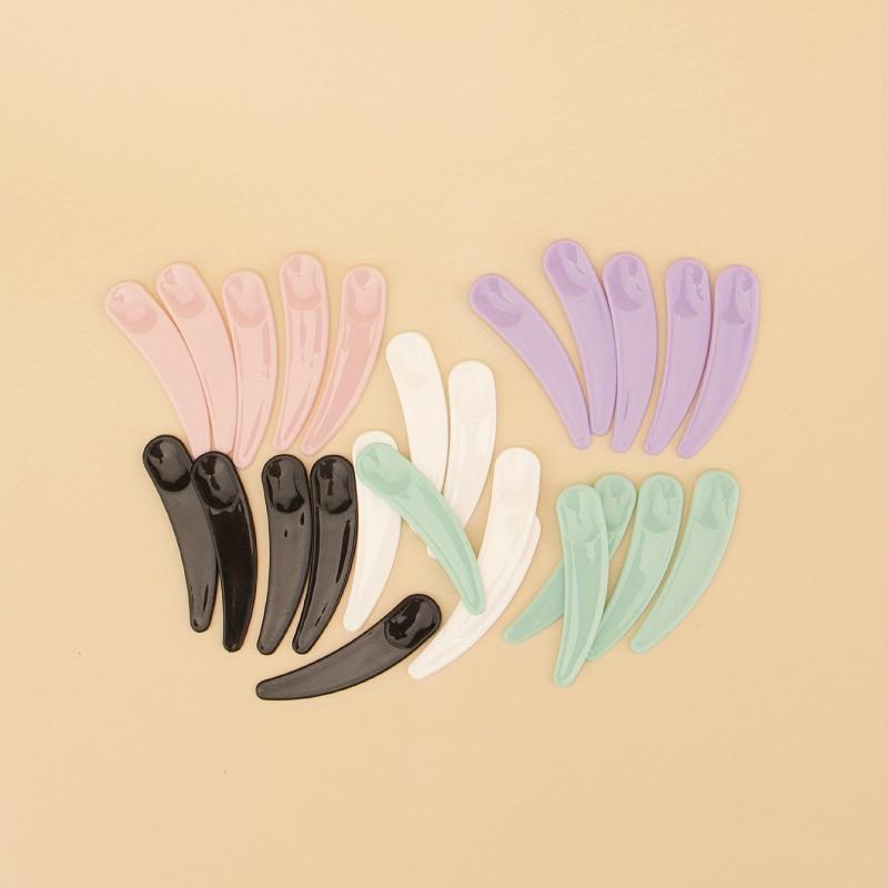 25Pcs Mini Plastic Spatula Scoop for Facial Creams Lotions Eye Creams