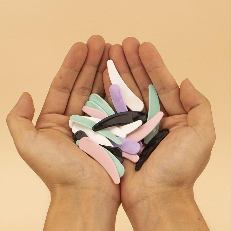 25Pcs Mini Plastic Spatula Scoop for Facial Creams Lotions Eye Creams