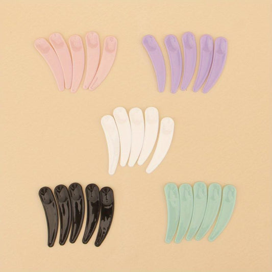 25Pcs Mini Plastic Spatula Scoop for Facial Creams Lotions Eye Creams