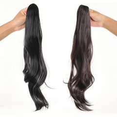 Wavy Claw Clip Ponytail Extensions for Women 50.8 cm Long