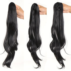 Wavy Claw Clip Ponytail Extensions for Women 50.8 cm Long