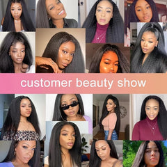Soft Natural Clip In Hair Extensions for Women Long Straight Natural Hair