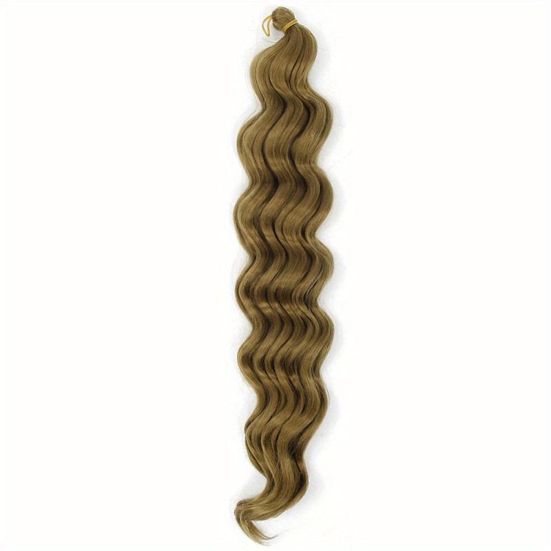 2Pack Ocean Wave Crochet Hair 50 8 Cm Ombre Wavy Braiding Hair