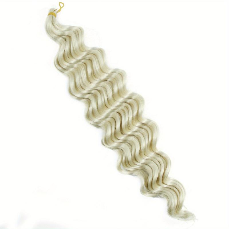 2Pack Ocean Wave Crochet Hair 50 8 Cm Ombre Wavy Braiding Hair
