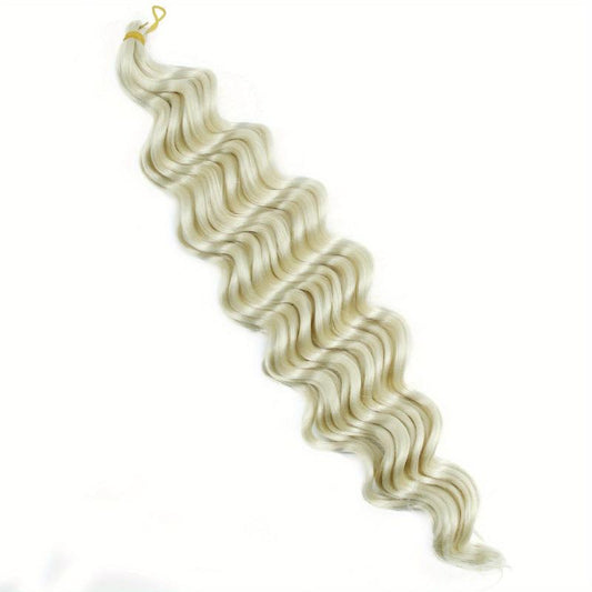 2Pack Ocean Wave Crochet Hair 50 8 Cm Ombre Wavy Braiding Hair