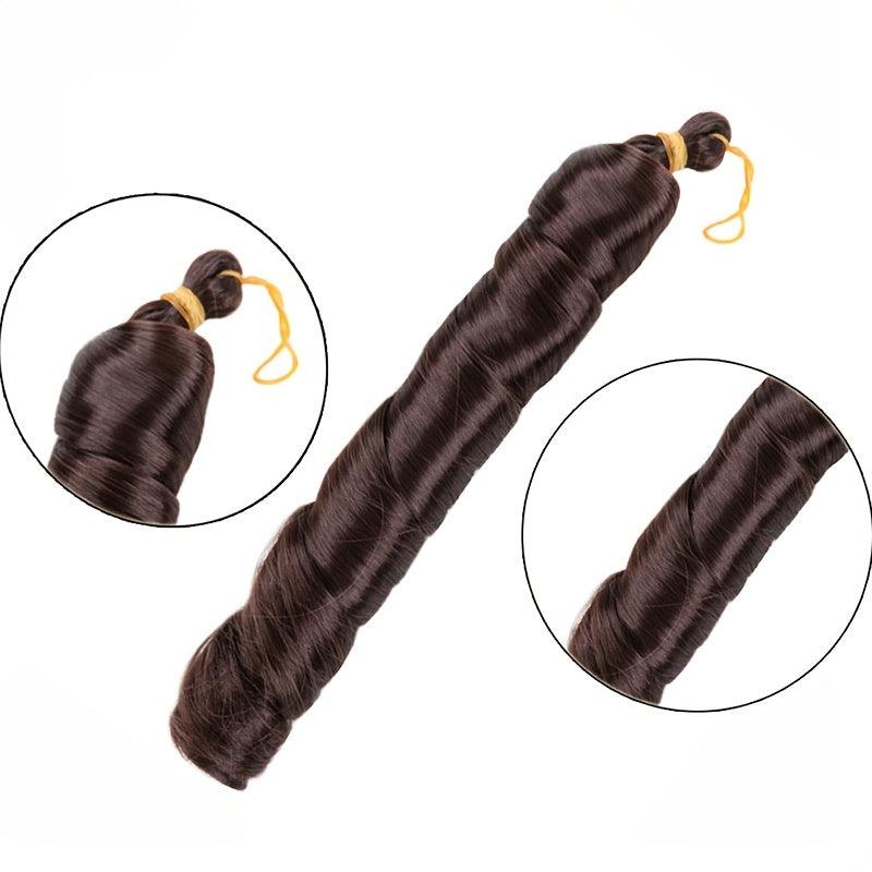 Ombre French Curls Braiding Hair Extensions Spiral Curls Crochet Hair