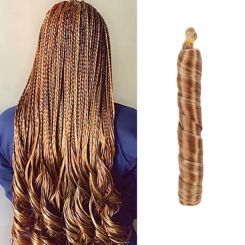 Ombre French Curls Braiding Hair Extensions Spiral Curls Crochet Hair