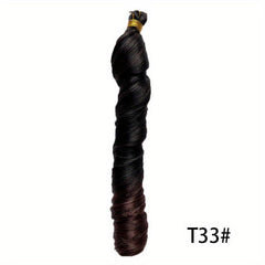 Ombre French Curls Braiding Hair Extensions Spiral Curls Crochet Hair