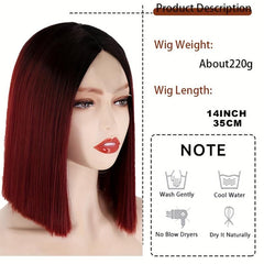 Fashionable Middle Long Straight Synthetic Wig for Women