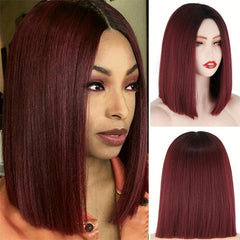 Fashionable Middle Long Straight Synthetic Wig for Women