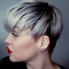 15 24 Cm Pixie Cut Wigs Synthetic Short Pixie Haircut Wig With Bangs