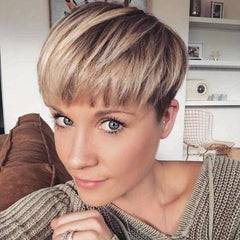 Short Pixie Cut Hair Wigs For Women Daily Party Wear
