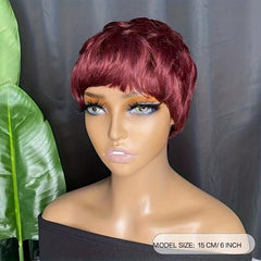 Short Pixie Cut Hair Wigs For Women Daily Party Wear