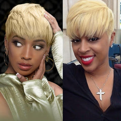 Short Pixie Cut Hair Wigs For Women Daily Party Wear