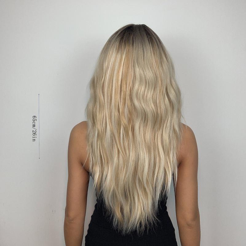 Long Curly Synthetic Wig for Women Natural Looking