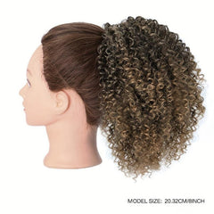 Afro Kinky Curly Drawstring Ponytail Extensions