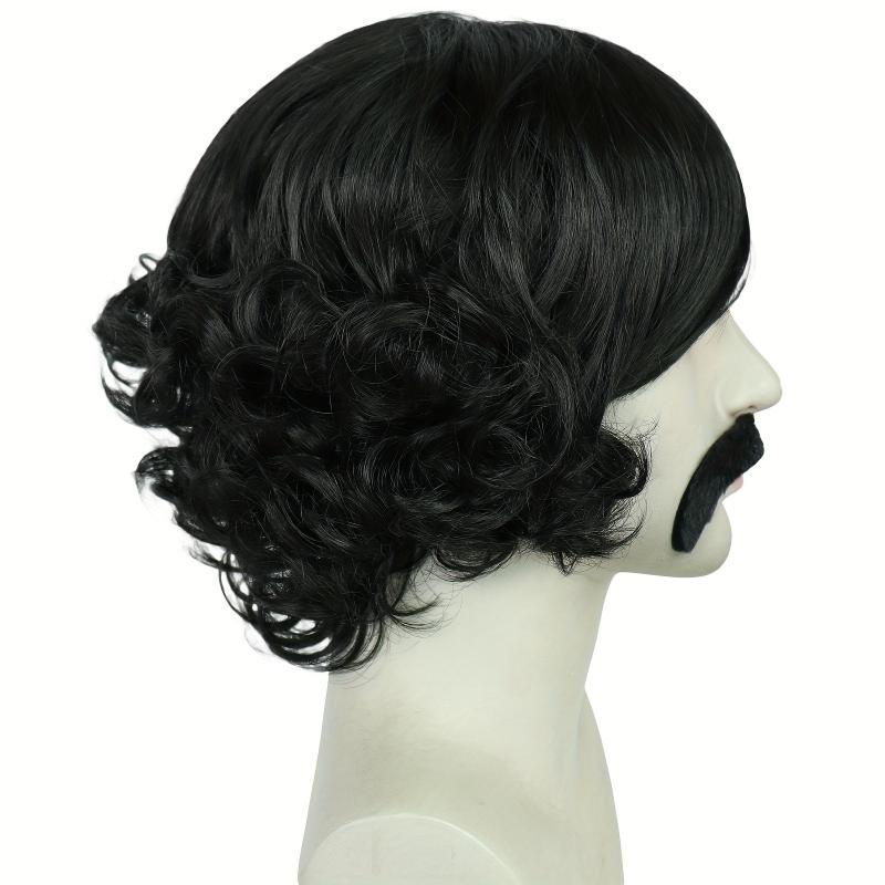 Synthetic Curly Wigs for Anime Cosplay Halloween Costume Party