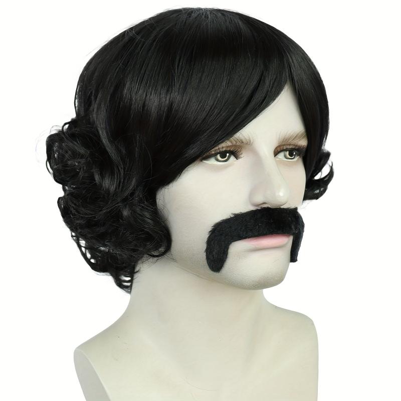 Synthetic Curly Wigs for Anime Cosplay Halloween Costume Party