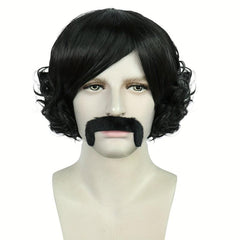 Synthetic Curly Wigs for Anime Cosplay Halloween Costume Party