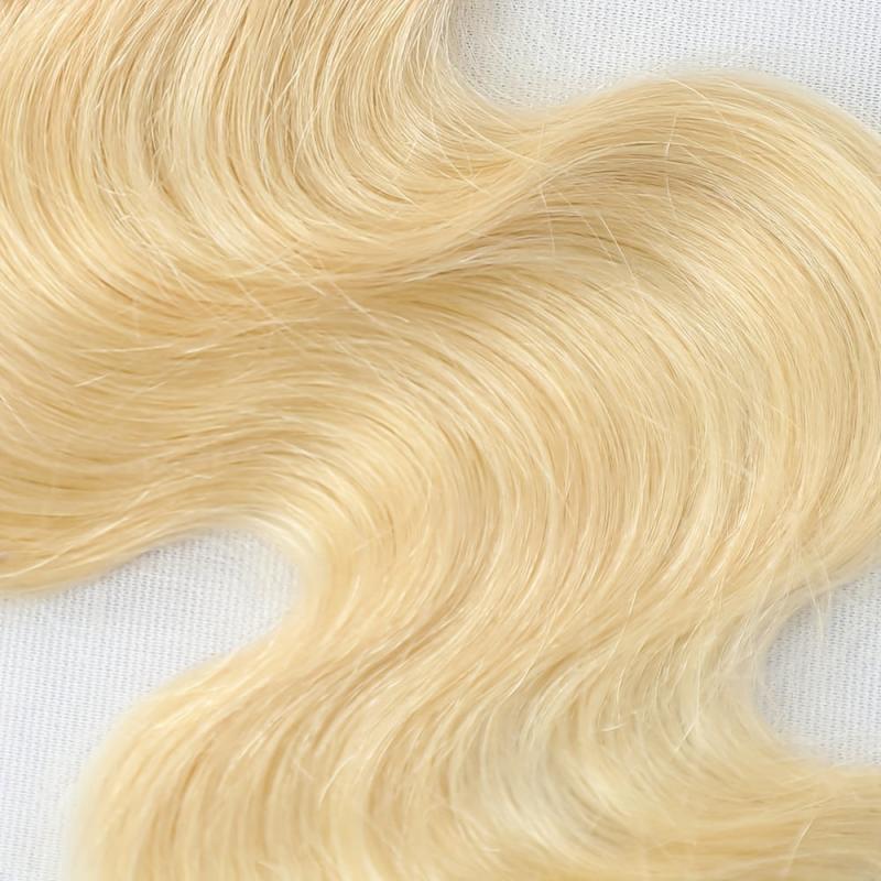 8 Pcs Set Clip In 613 Body Wave Hair Extensions Brazilian Virgin Human Hair