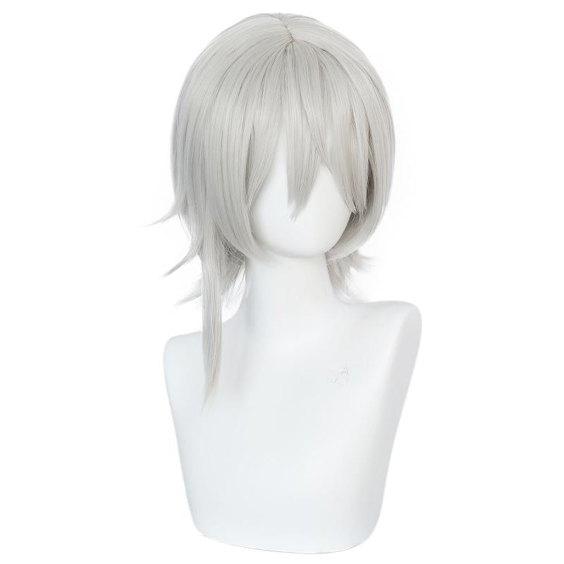 Synthetic Wig for Halloween and Daily Wear with Cap