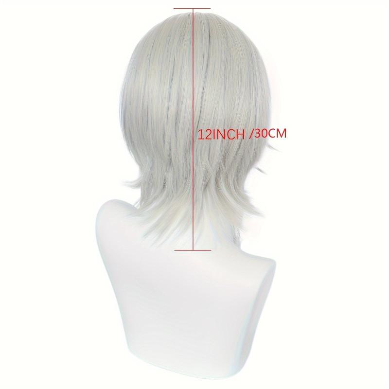 Synthetic Wig for Halloween and Daily Wear with Cap