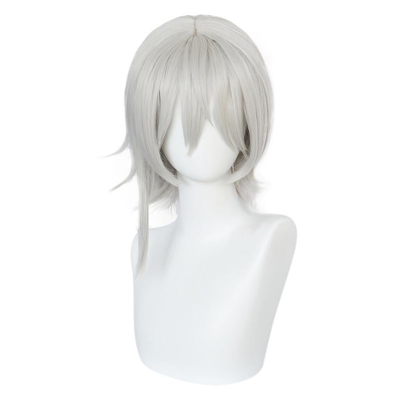 Synthetic Wig for Halloween and Daily Wear with Cap