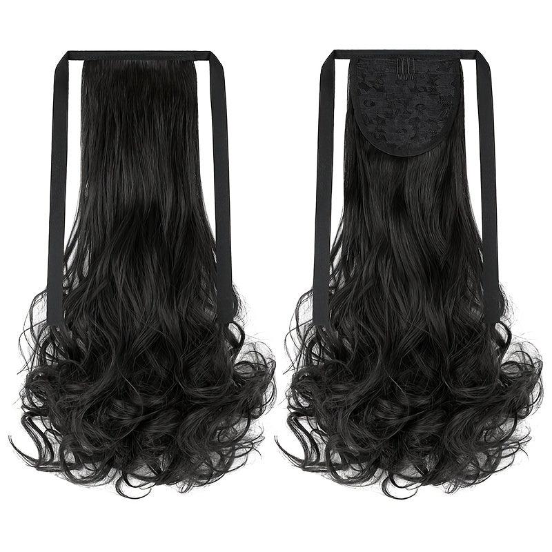 Long Curly Synthetic Ponytail Wig Soft and Stylish Hair Extension
