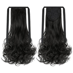 Long Curly Synthetic Ponytail Wig Soft and Stylish Hair Extension
