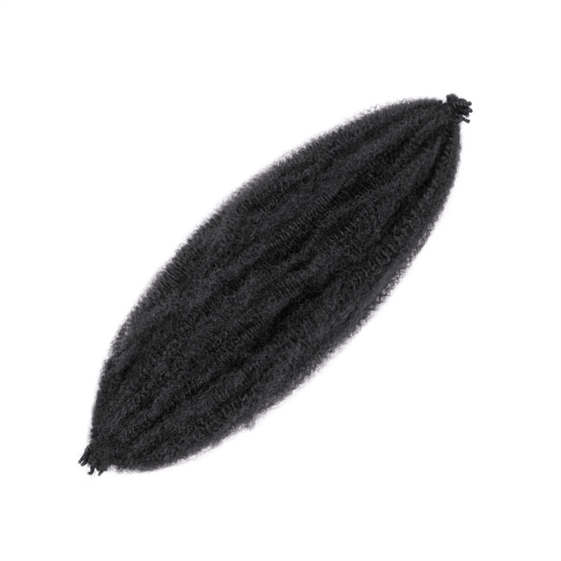 16in Spring Afro Twist Crochet Hair 8 Strands Kinky Twist Braiding Extensions