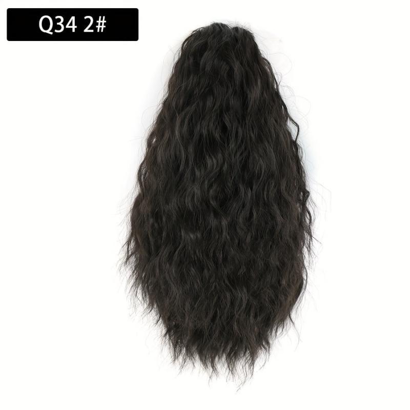 Short Wavy Drawstring Ponytail Extension