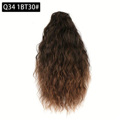 Short Wavy Drawstring Ponytail Extension