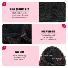 Short Wavy Drawstring Ponytail Extension