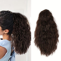 Short Wavy Drawstring Ponytail Extension