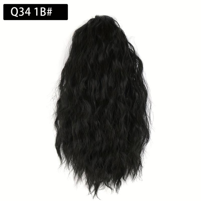 Short Wavy Drawstring Ponytail Extension