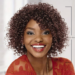 Short Curly Wavy Hair Wigs for Women
