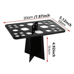 26 Holes Makeup Brush Holder Professional Stand Cosmetic Drying Rack Shelf