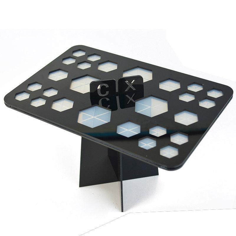 26 Holes Makeup Brush Holder Professional Stand Cosmetic Drying Rack Shelf