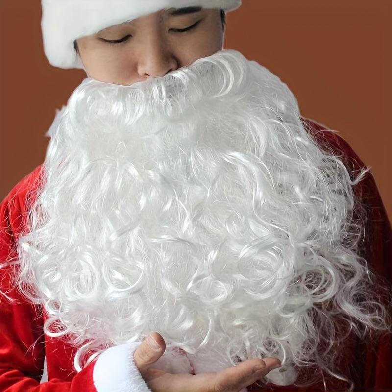 Santa Claus Costume Wig With Beard Cosplay Party