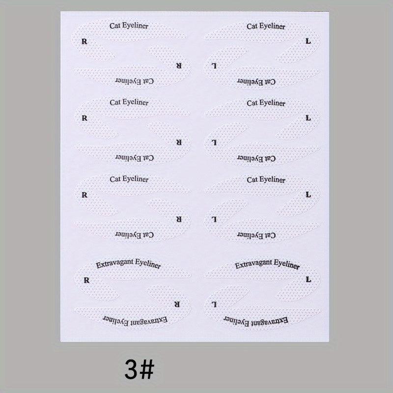 Eyeshadow Eyeliner Template Sticker Eye Makeup Auxiliary Sticker
