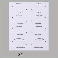 Eyeshadow Eyeliner Template Sticker Eye Makeup Auxiliary Sticker