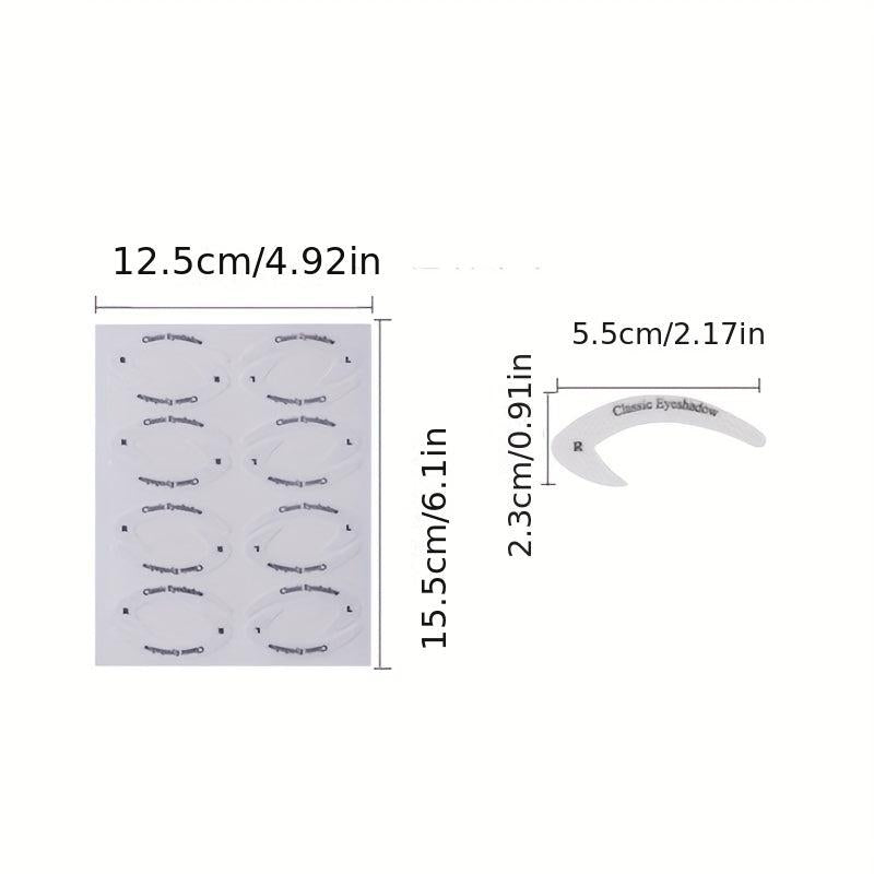 Eyeshadow Eyeliner Template Sticker Eye Makeup Auxiliary Sticker
