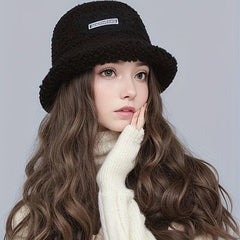 Long Hair Water Ripple Fisherman Hat Wig Cap