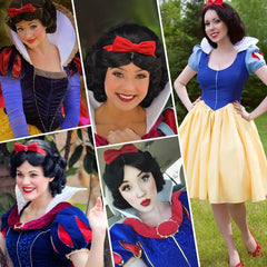 Women's Short Curly Princess Wig for Halloween Cosplay Party